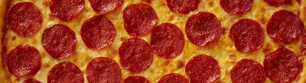 Pizza met vlees